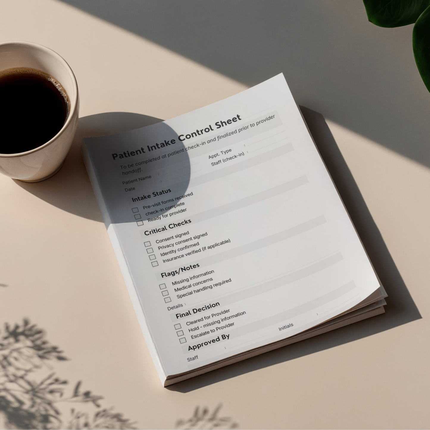 Patient Intake & Documentation System