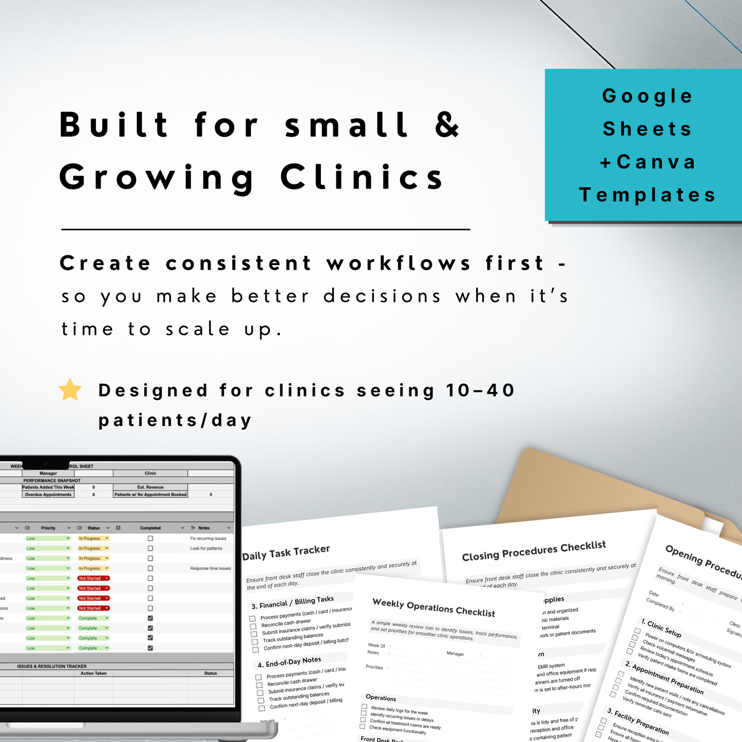 Clinic Front Desk Operating System